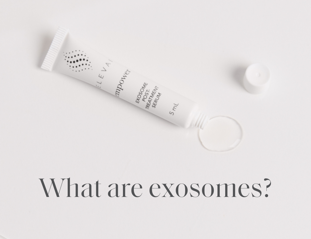 What are exosomes? Image of tube of exosomes
