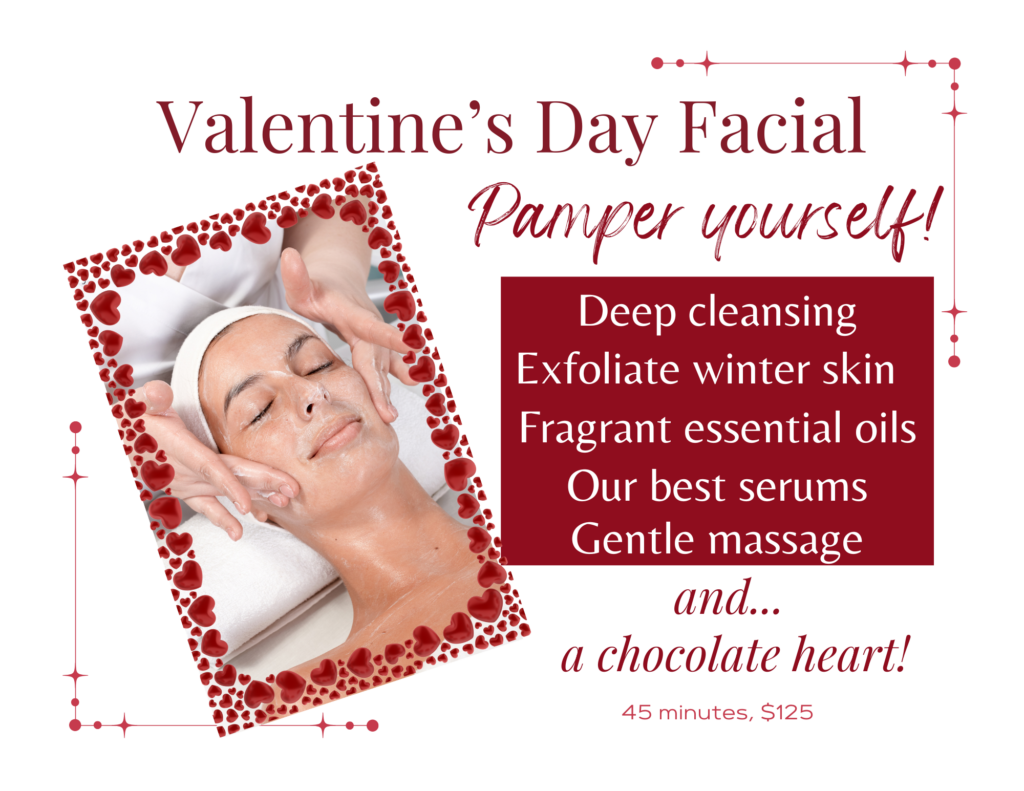 Valentine's day facial - pamper yourself