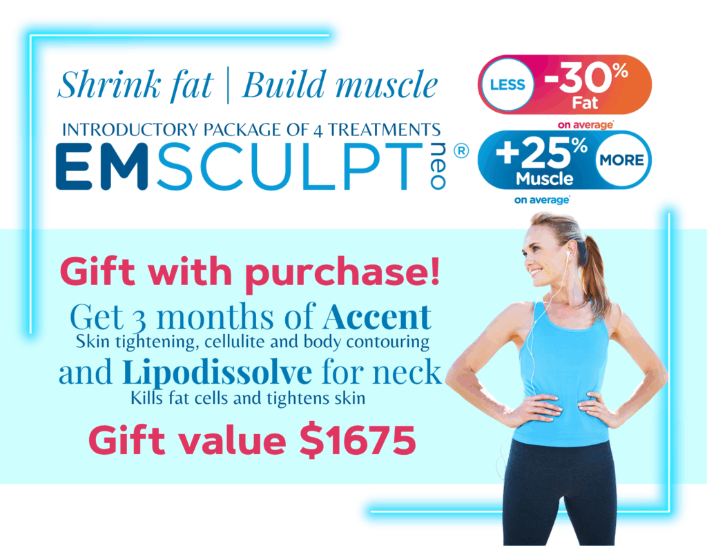 Shrink fat Build muscle INTRODUCTORY PACKAGE OF 4 TREATMENTS