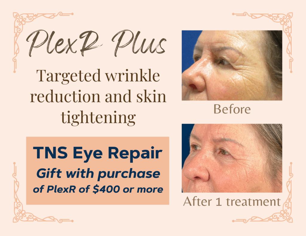 PlexP Plus. Targeted wrinkle reduction and skin tightening